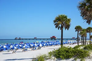 Images Dated 9th January 2019: United States, Florida, Clearwater Beach, Gulf Of Mexico, Frequently Ranked One Of
