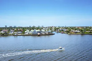 Barrier Island Prints: United States, Florida, Marco Island, Resort, Barrier Island, Gulf Of Mexico