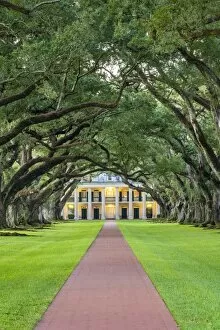 Images Dated 30th September 2016: United States, Louisiana, Vacherie. Historic Oak Alley Plantation