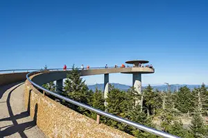 Smokies Prints: United States, North Carolina, Great Smoky Mountains National Park, Clingmans Dome