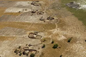 Unity State, South Sudan. The landscape phtographed from the air