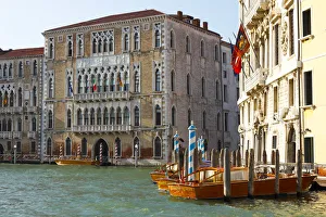 Universita Caaa Foscari di Venezia on the Grand Canal, Venecia, Veneto, Italy