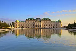 Images Dated 25th October 2013: Upper Belvedere Palace, Vienna, Austria, Central Europe