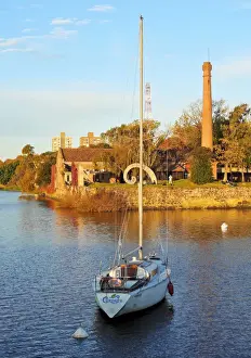 Uruguay, Colonia Department, Colonia del Sacramento, View towards the Cultural Center