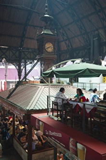 Uruguay, Montevideo, Mercado del Puerto, Parilladas grill restaurants, NR