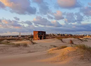 Images Dated 23rd September 2016: Uruguay, Rocha Department, Cabo Polonio, Sunrise at dunes