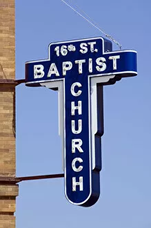 Images Dated 11th June 2009: USA, Alabama, Birmingham, 16th Street Baptist Church, American Civil Rights Movement
