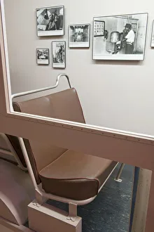 Birmingham Prints: USA, Alabama, Birmingham, Civil Rights Instirute, Rosa Park bus exhibit