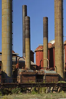 Birmingham Prints: USA, Alabama, Birmingham, Sloss Furnaces, National Historic Site