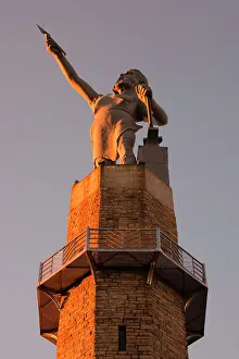 Images Dated 1st March 2010: USA, Alabama, Birmingham, Vulcan Park, Vulcan Statue
