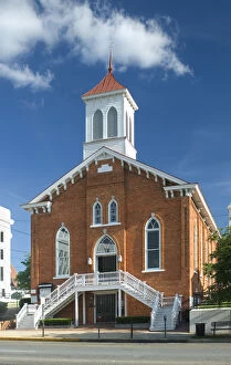 Images Dated 11th June 2009: USA, Alabama, Montgomery, Dexter Avenue King Memorial Baptist Church, American Civil