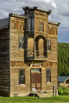 Ghost Town Prints: USA, America, Rockies, Montana, Elkhorn Ghost Town