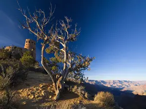 USA, Arizona, Grand Canyon, Desert View Watchtower