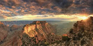 Images Dated 12th March 2013: USA, Arizona, Grand Canyon National Park, North Rim, Cape Royale