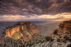 Images Dated 28th February 2013: USA, Arizona, Grand Canyon National Park, North Rim, Cape Royale