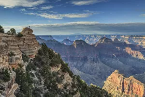 Images Dated 12th March 2013: USA, Arizona, Grand Canyon National Park, North Rim, Bright Angel Point