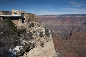 Images Dated 22nd September 2009: USA, Arizona, Grand Canyon National Park, Grand Canyon Village, Lookout Studio