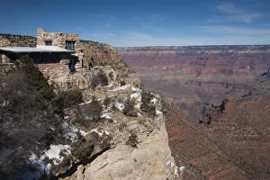 Images Dated 22nd September 2009: USA, Arizona, Grand Canyon National Park, Grand Canyon Village, Lookout Studio