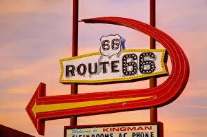 Roads Collection: USA, Arizona, Kingman, Route 66, Route 66 Motel