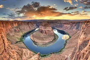 Images Dated 12th March 2013: USA, Arizona, Page, Horseshoe Bend Canyon