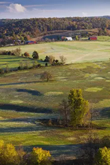 USA, Arkansas, War Eagle, Hobbs State Park Conservation Area, elevated view