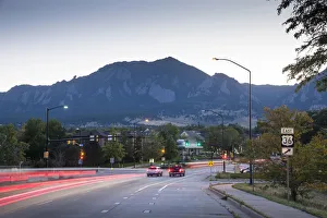 Images Dated 9th January 2019: USA, Boulder, Colorado, Green Mountain, Eastern Flank Of The Rocky Mountains Famous