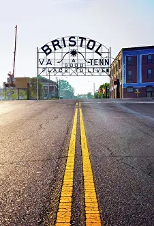John Coletti Prints: USA, Bristol, Virginia, Tennessee