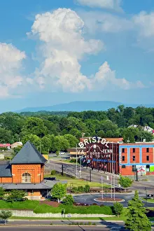 Tennessee Prints: USA, Bristol, Virginia, Tennessee