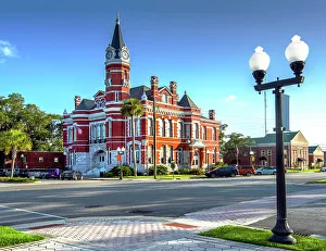 Trending: USA, Brunswick, Georgia, Old City Hall, Late 1800s Romanesque Architecture