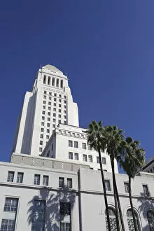 Images Dated 26th June 2009: USA, California, Los Angeles, Los Angeles City Hall