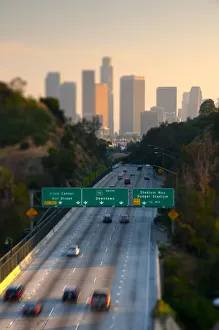 Images Dated 27th July 2009: USA, California, Los Angeles, Route 110