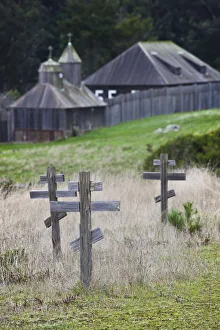 USA, California, Northern California, North Coast, Fort Ross, Fort Ross State Historic