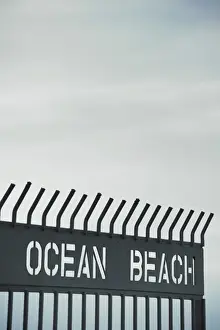 Us A Prints: USA, California, San Diego, Ocean Beach and fishing Pier