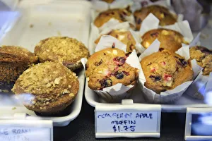 USA, California, San Francisco, Cafe, Scones and Muffins