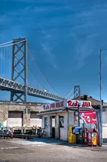 Bay Bridge Prints: USA, California, San Francisco, Bay Bridge
