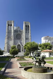 Images Dated 8th June 2009: USA, California, San Francisco, Grace Cathedral
