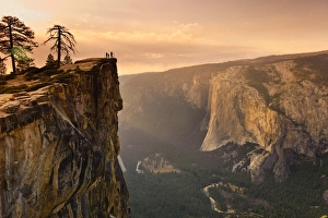 USA, California, Yosemite National Park, Taft Point, elevated view of El Capitan USA, California, Yosemite National Park, Taft Point, elevated view of El Capitan