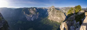 USA, California, Yosemite National Park, Half Dome from Glacier Point