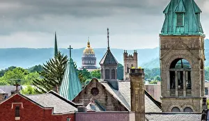 West Virginia Prints: USA, Charleston, West Virginia