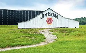 Distillery Prints: USA, Clermont, Kentucky, Blue Grasa Region