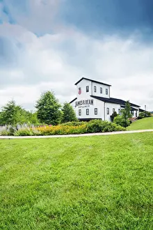 Distillery Prints: USA, Clermont, Kentucky, Blue Grass Region