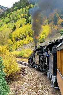 Train Prints: USA, Colorado, Animas Canyon, Durango and Silverton Narrow Gauge Railroad