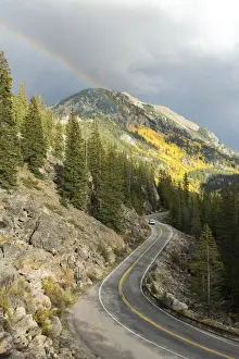 Drive Prints: USA, Colorado, Aspen, Independence Pass in the Colorado Rockies