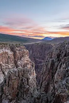 Sunrises Prints: USA, Colorado, Black Canyon of the Gunnison National Park at sunrise