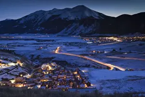 Crested Butte Prints: USA, Colorado, Crested Butte, Mount Crested Butte Ski Village
