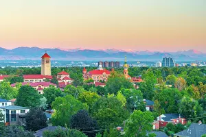 Elevated Viewpoints Prints: USA, Colorado, Denver, St. John Paul II Center for the New Evangelization