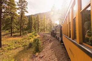 Train Prints: USA, Colorado, Durango and Silverton Narrow Gauge Railroad