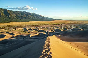 Images Dated 27th January 2023: USA; Colorado, Great Sand Dunes National Park and Preserve