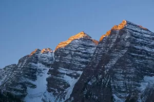 Images Dated 11th June 2009: USA, Colorado, Maroon Bells