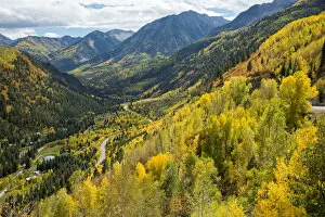 USA, Colorado, McClure Pass in the Colorado Rockies